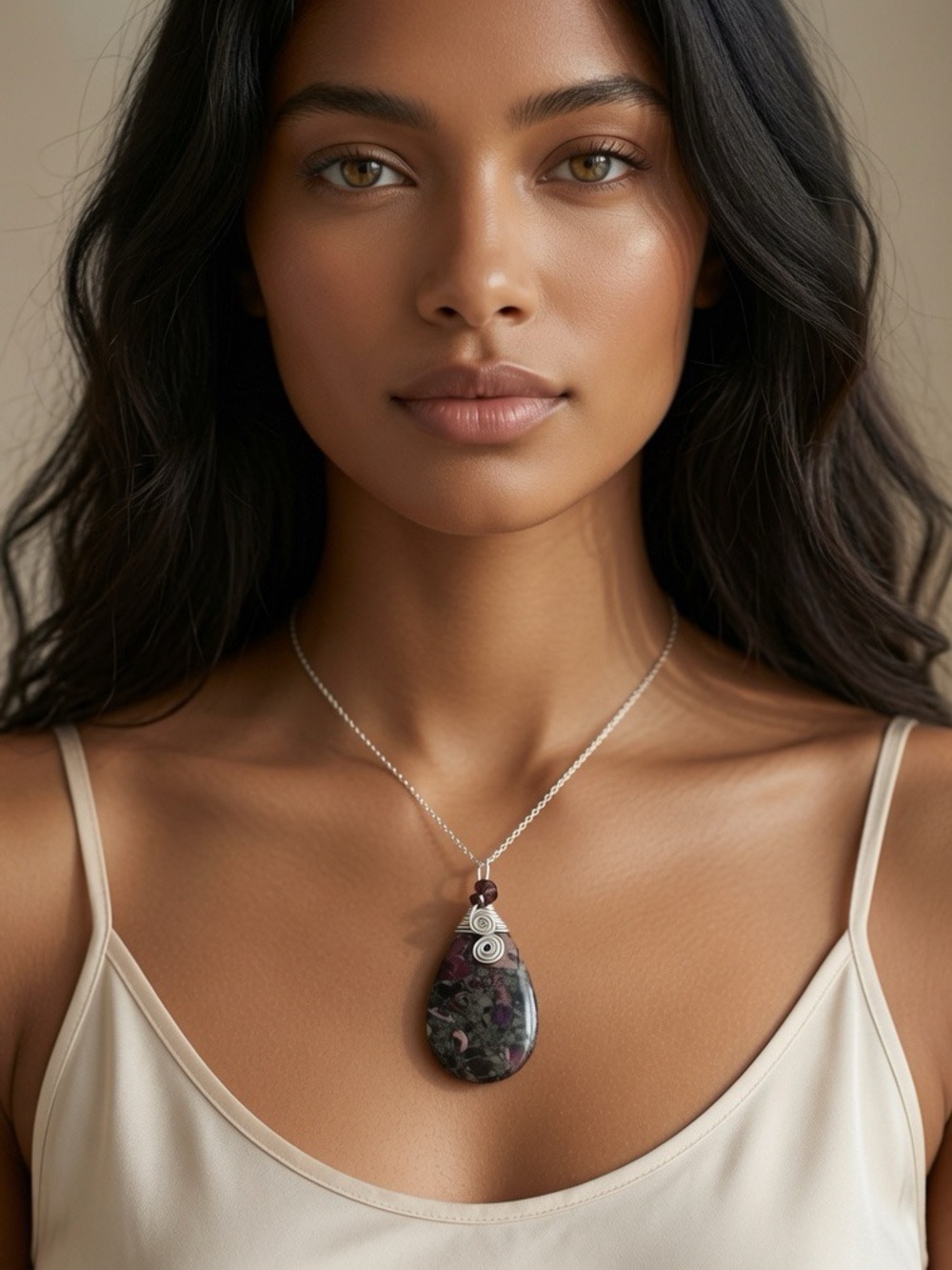 Handmade Stone Pendant